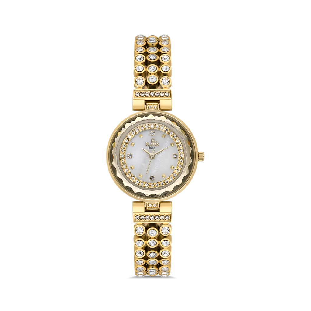 PLATİN PİERRE KADIN KOL SAATİ