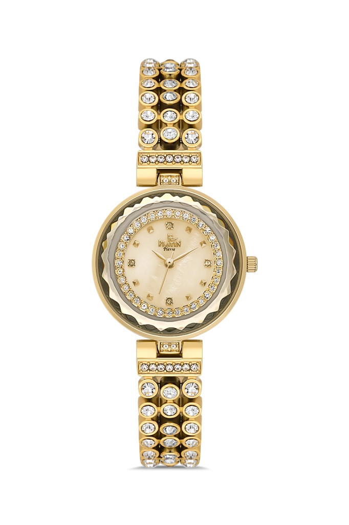 PLATİN PİERRE KADIN KOL SAATİ