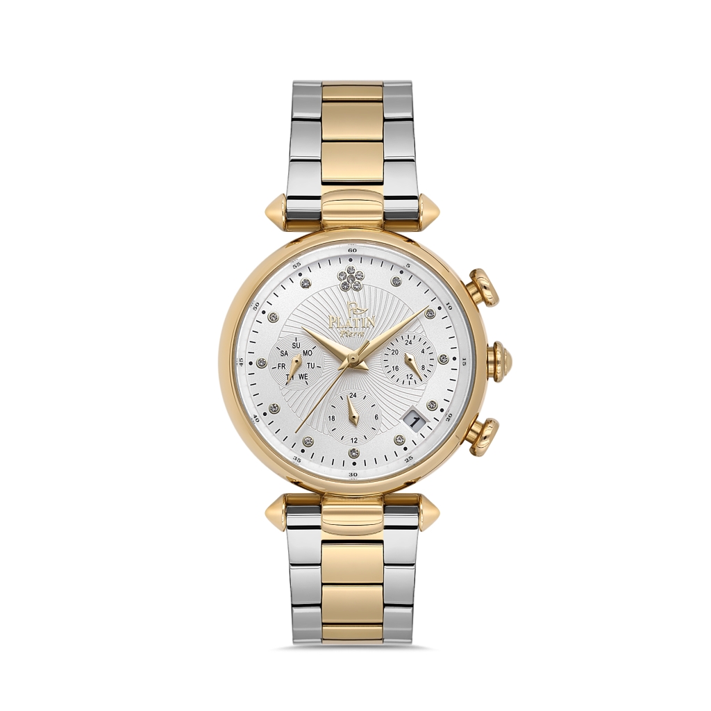 PLATİN PİERRE KADIN KOL SAATİ