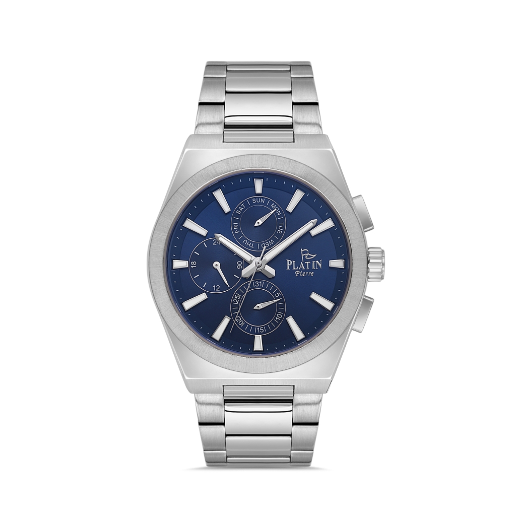 PLATİN PİERRE ERKEK KOL SAATİ