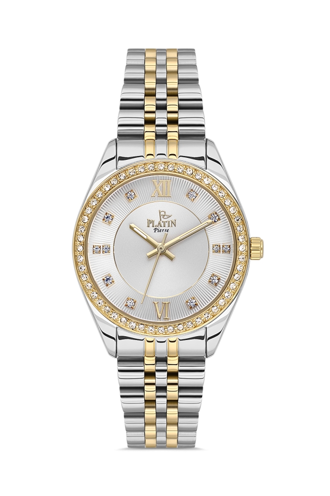 PLATİN PİERRE KADIN KOL SAATİ