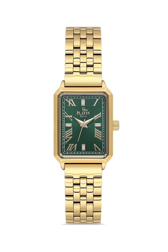 PLATİN PİERRE KADIN KOL SAATİ
