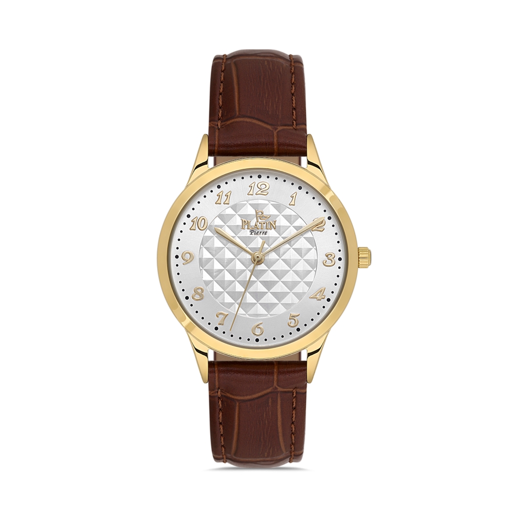 PLATİN PİERRE KADIN KOL SAATİ