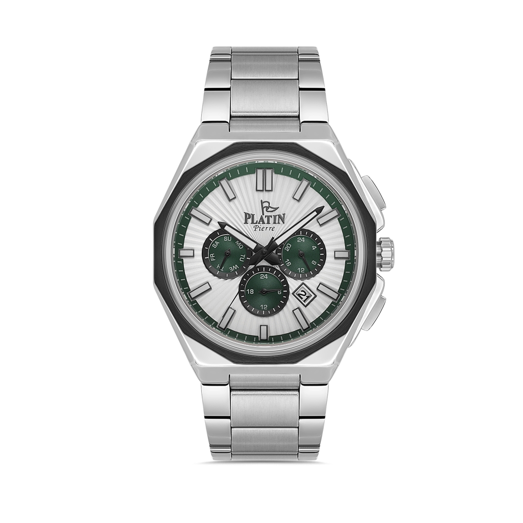 PLATİN PİERRE ERKEK KOL SAATİ