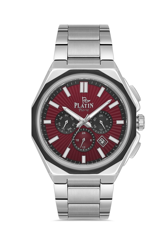 PLATİN PİERRE ERKEK KOL SAATİ