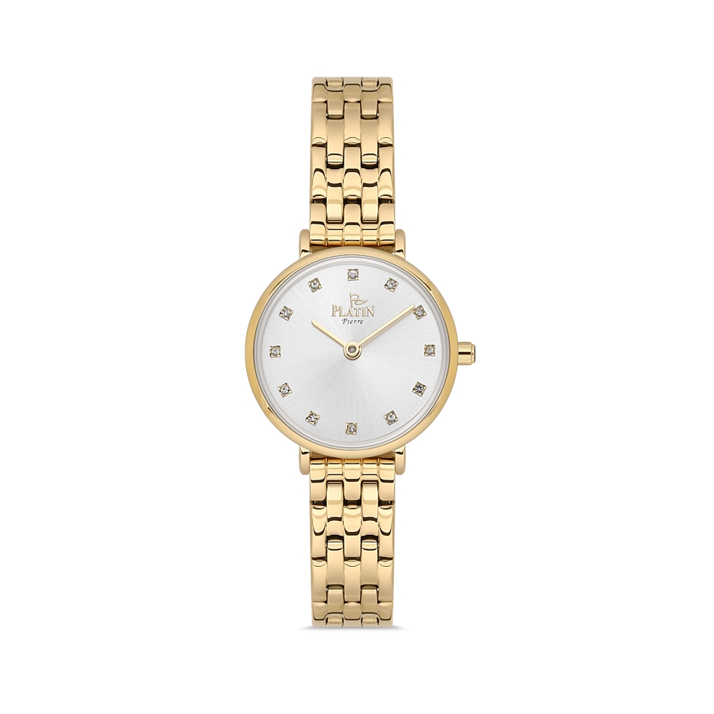 PLATİN PİERRE KADIN KOL SAATİ
