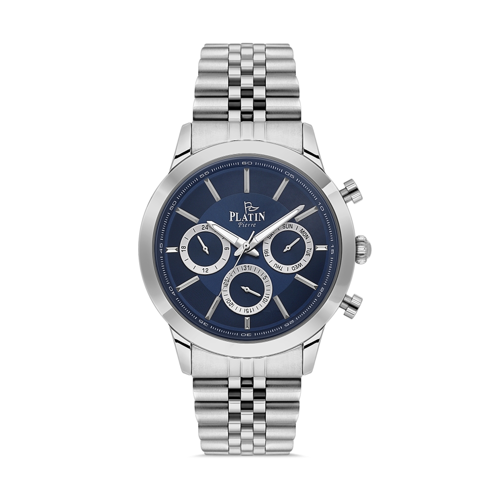PLATİN PİERRE ERKEK KOL SAATİ
