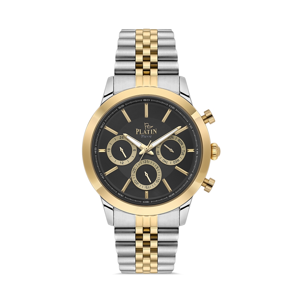PLATİN PİERRE ERKEK KOL SAATİ