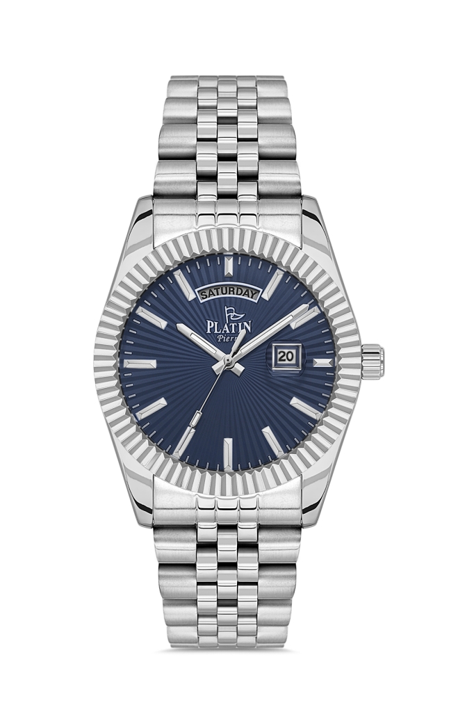 PLATİN PİERRE ERKEK KOL SAATİ