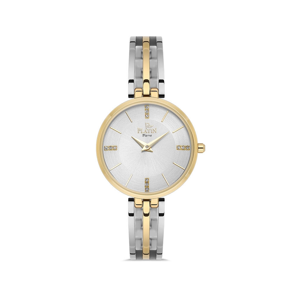 PLATİN PİERRE KADIN KOL SAATİ