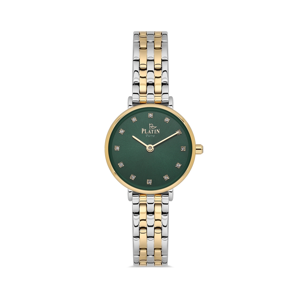 PLATİN PİERRE KADIN KOL SAATİ