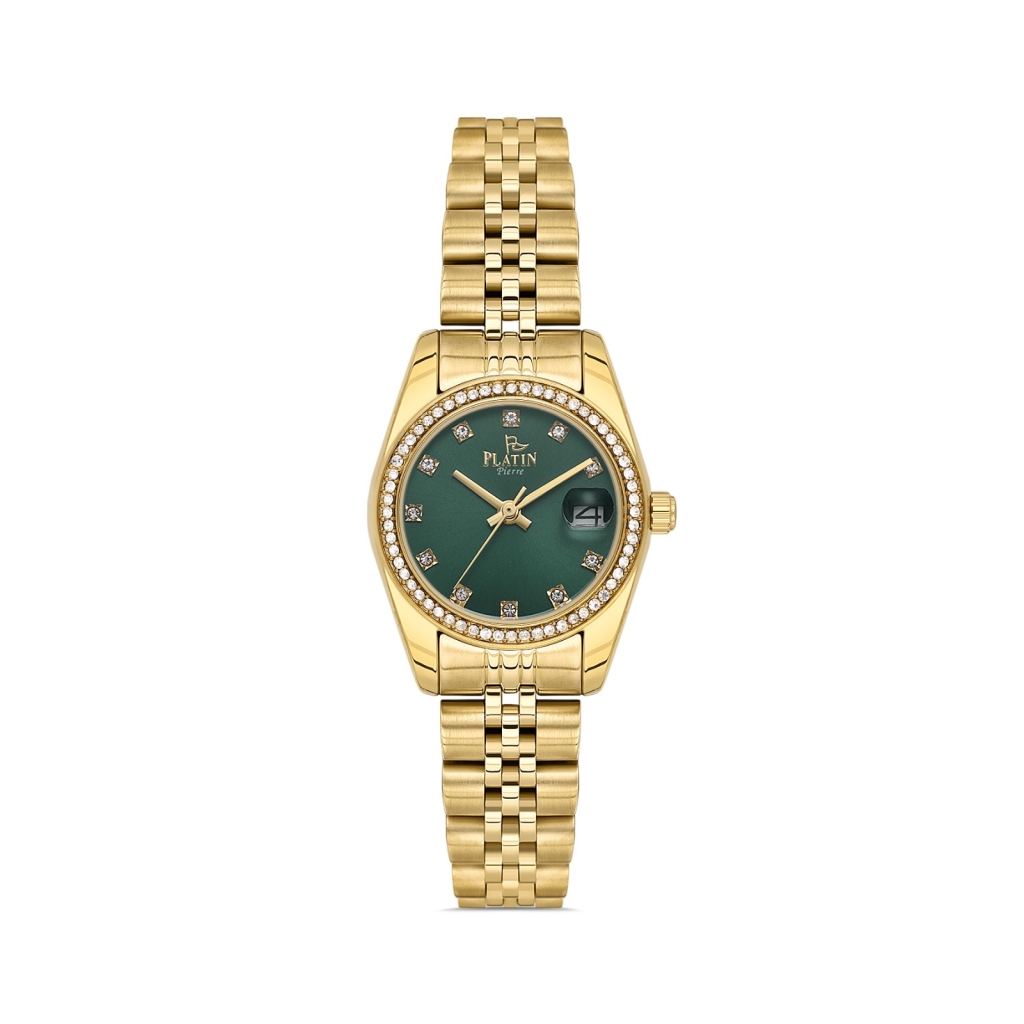 PLATİN PİERRE KADIN KOL SAATİ