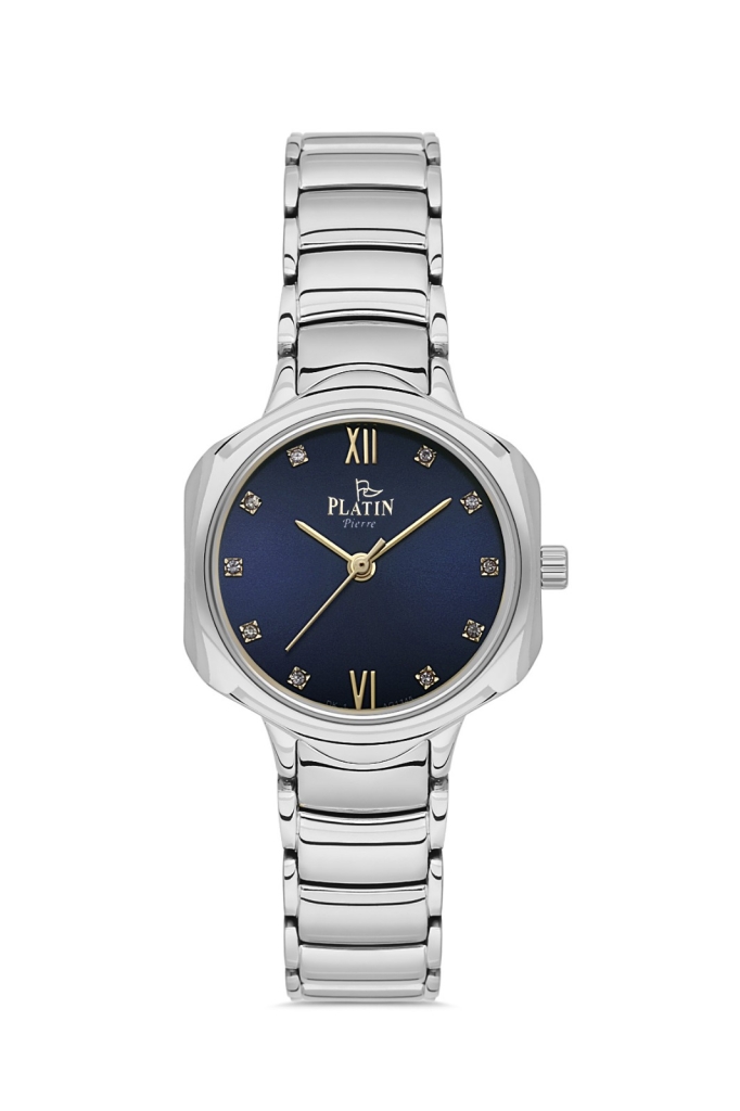 PLATİN PİERRE KADIN KOL SAATİ