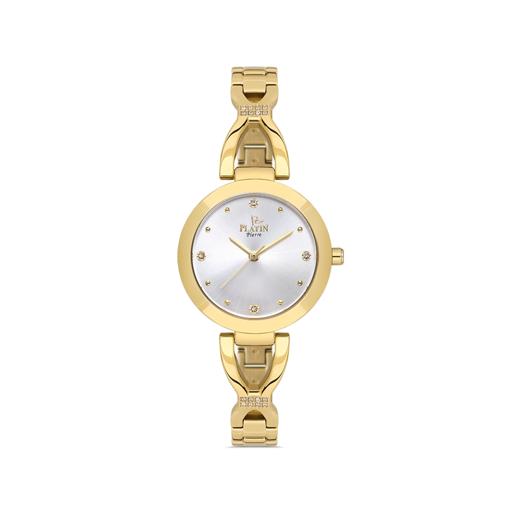 PLATİN PİERRE KADIN KOL SAATİ