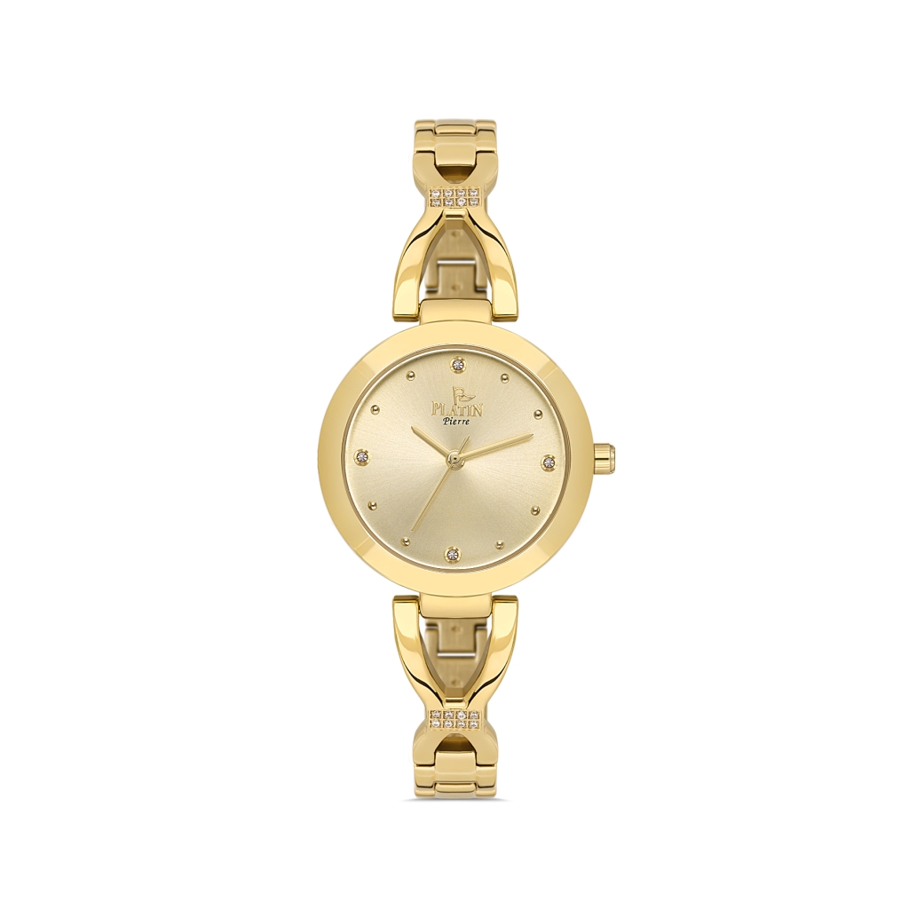 PLATİN PİERRE KADIN KOL SAATİ