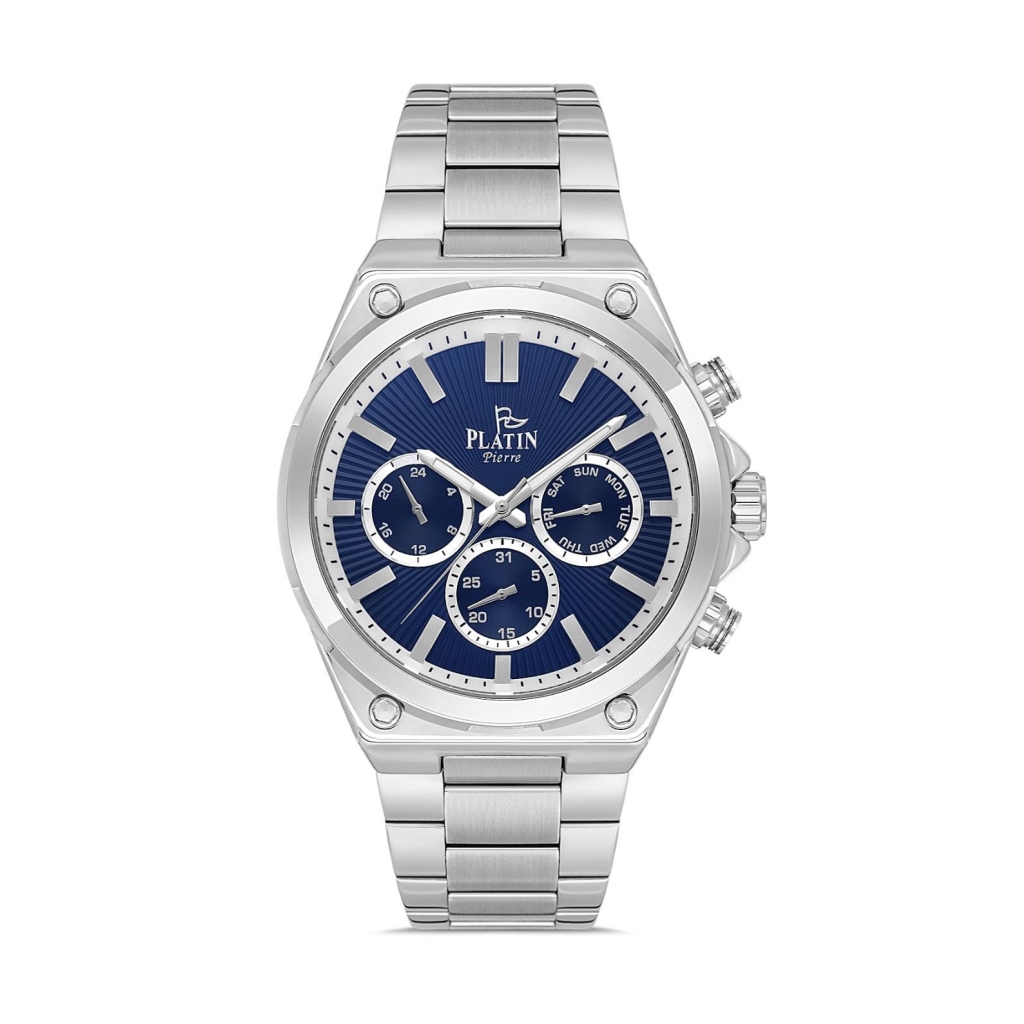 PLATİN PİERRE ERKEK KOL SAATİ