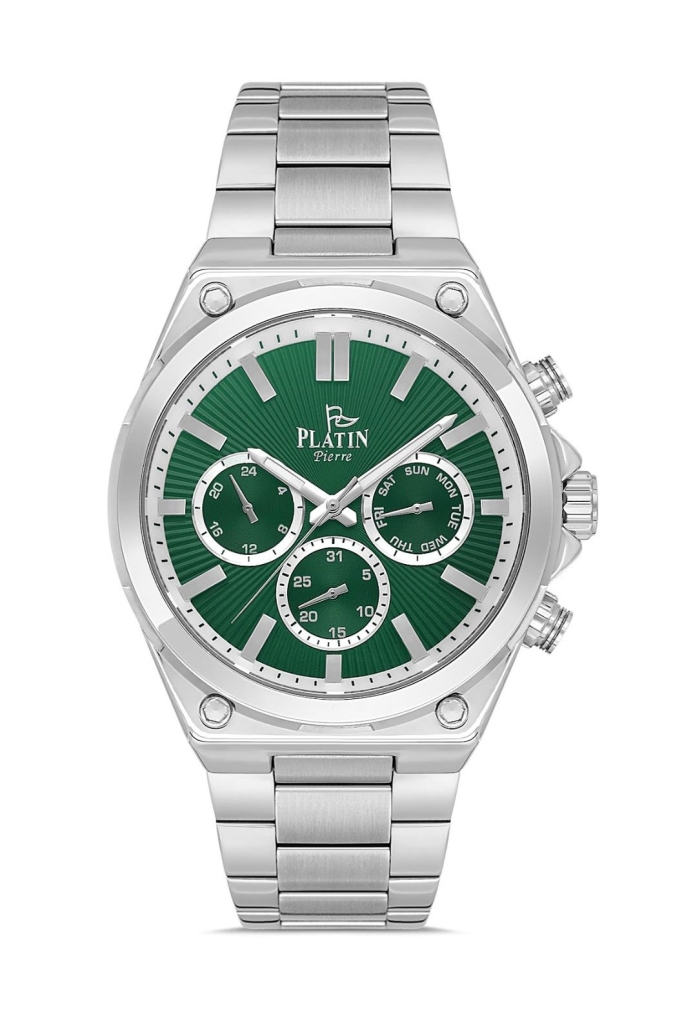 PLATİN PİERRE ERKEK KOL SAATİ