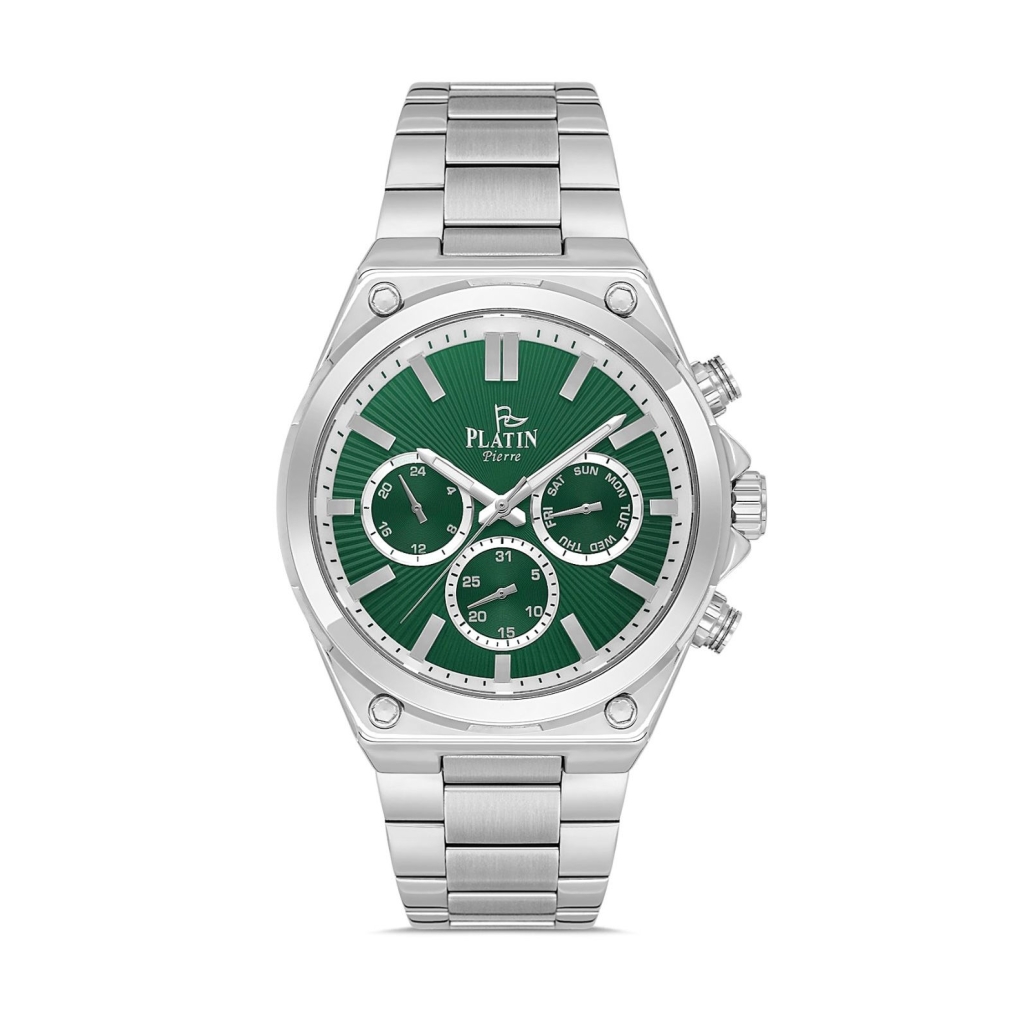 PLATİN PİERRE ERKEK KOL SAATİ