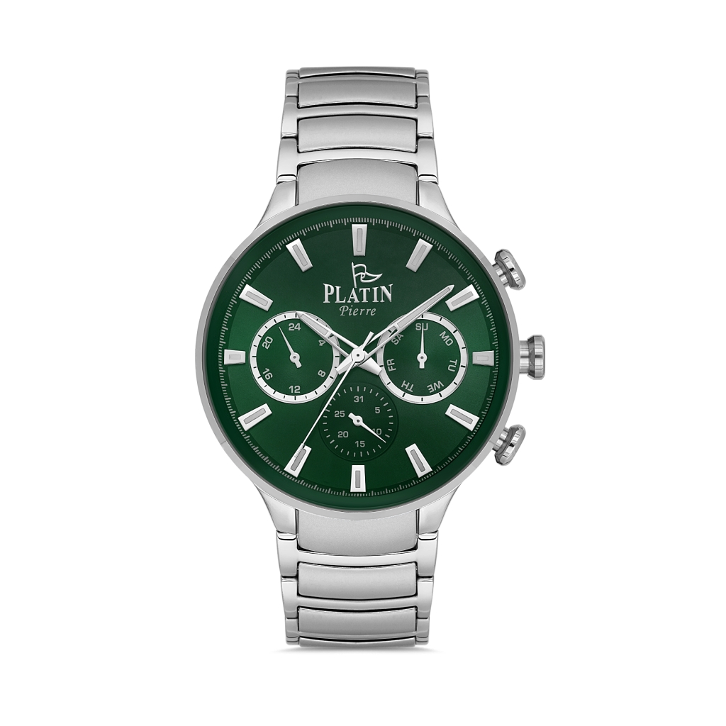PLATİN PİERRE ERKEK KOL SAATİ