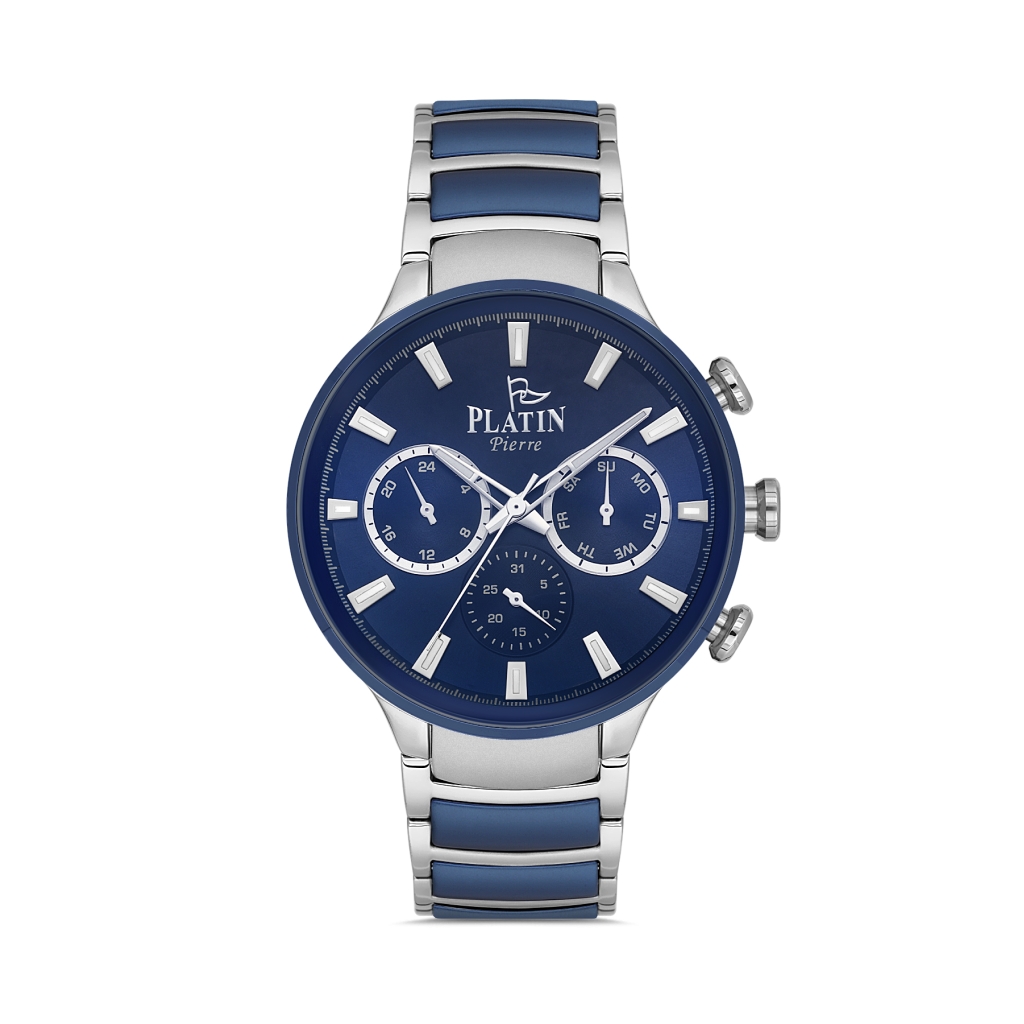PLATİN PİERRE ERKEK KOL SAATİ