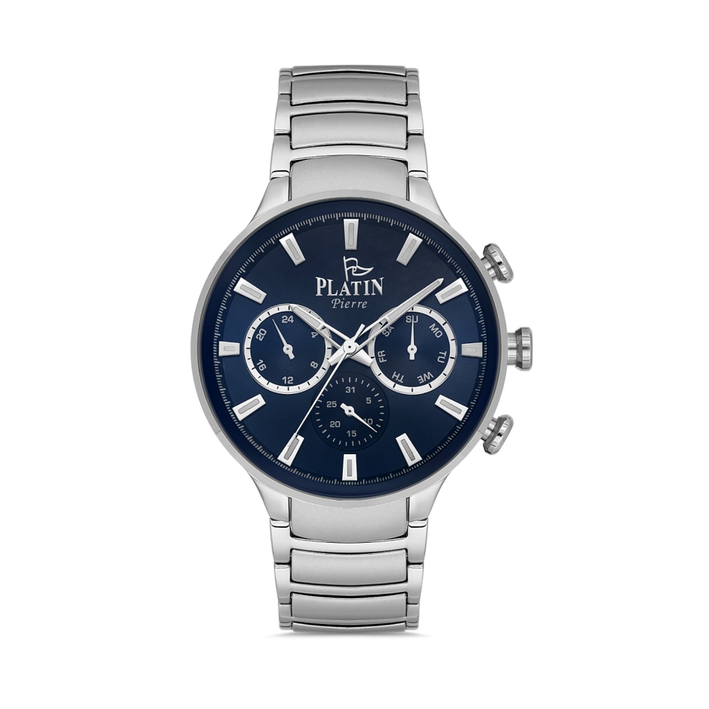 PLATİN PİERRE ERKEK KOL SAATİ