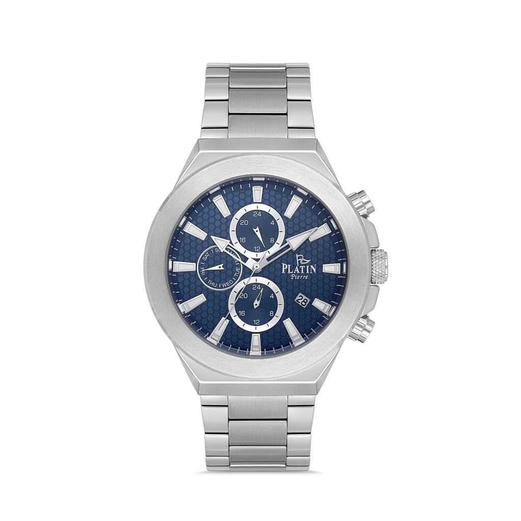 PLATİN PİERRE ERKEK KOL SAATİ