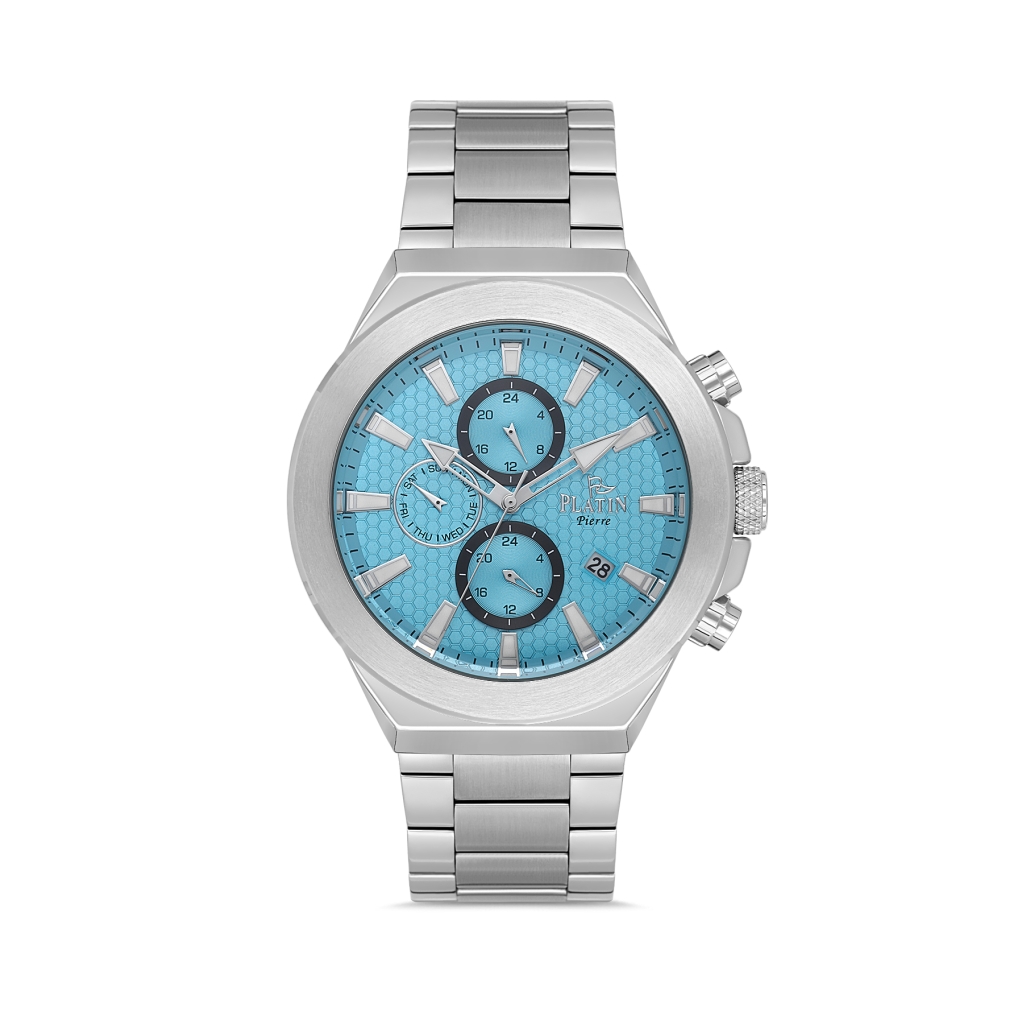 PLATİN PİERRE ERKEK KOL SAATİ