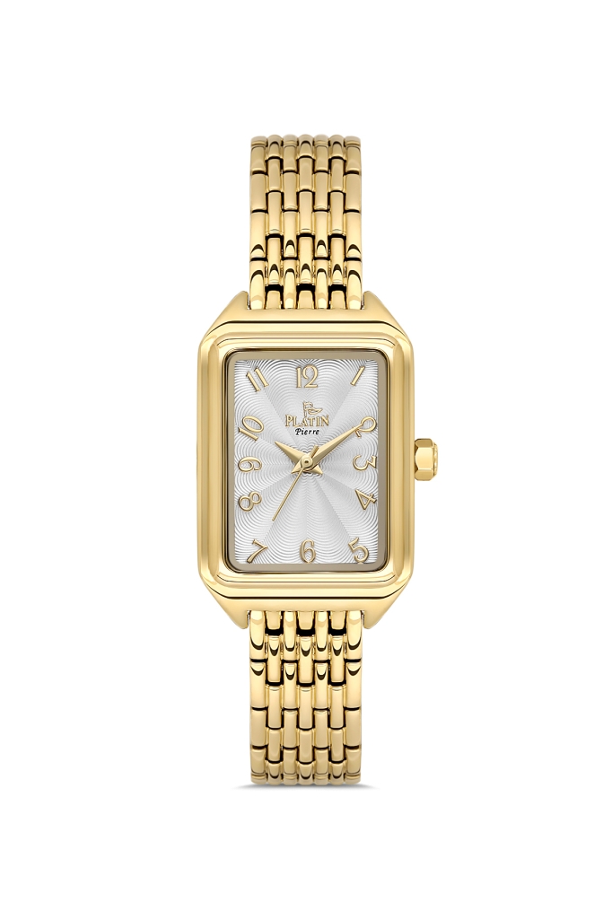 PLATİN PİERRE KADIN KOL SAATİ