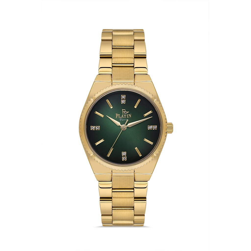 PLATİN PİERRE KADIN KOL SAATİ