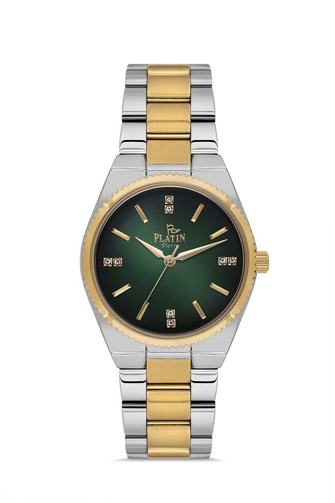 PLATİN PİERRE KADIN KOL SAATİ
