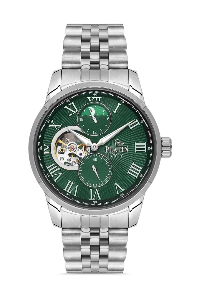 PLATİN PİERRE ERKEK KOL SAATİ