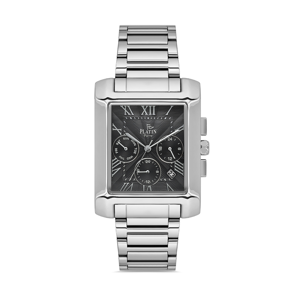 PLATİN PİERRE ERKEK KOL SAATİ