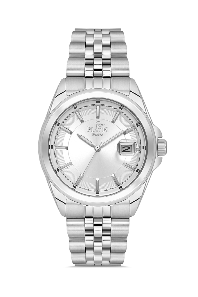 PLATİN PİERRE ERKEK KOL SAATİ