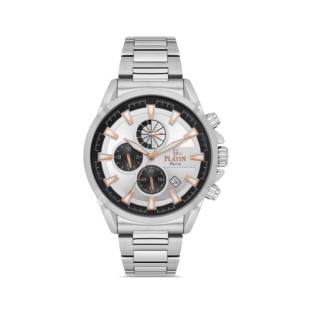PLATİN PİERRE ERKEK KOL SAATİ