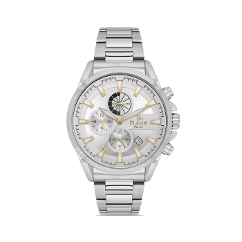 PLATİN PİERRE ERKEK KOL SAATİ