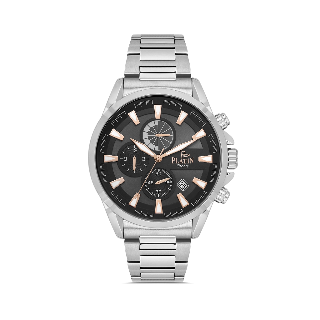 PLATİN PİERRE ERKEK KOL SAATİ