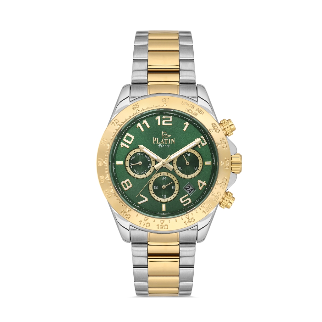 PLATİN PİERRE ERKEK KOL SAATİ