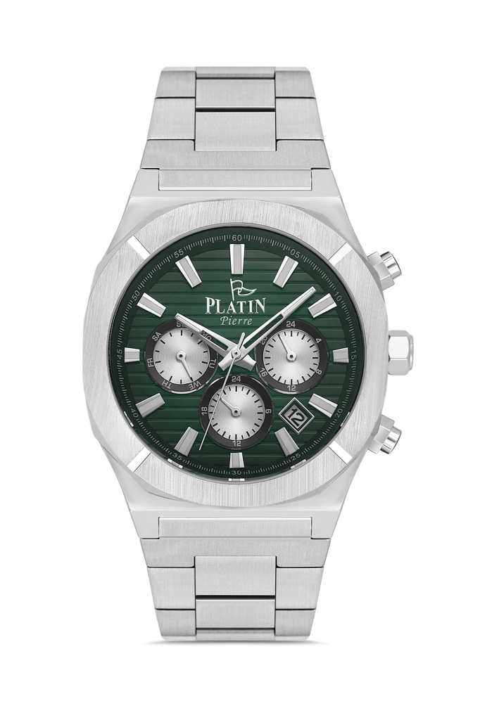 PLATİN PİERRE ERKEK KOL SAATİ