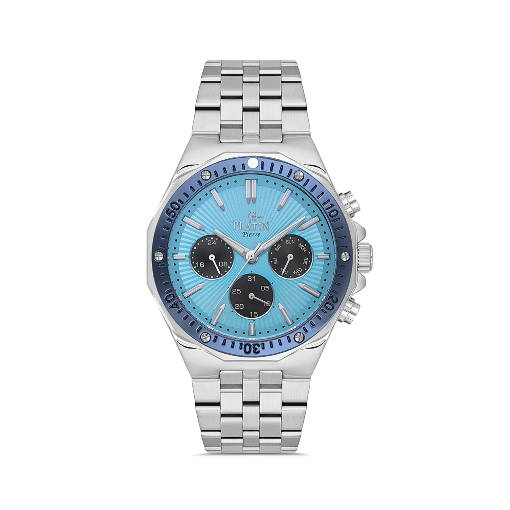 PLATİN PİERRE ERKEK KOL SAATİ