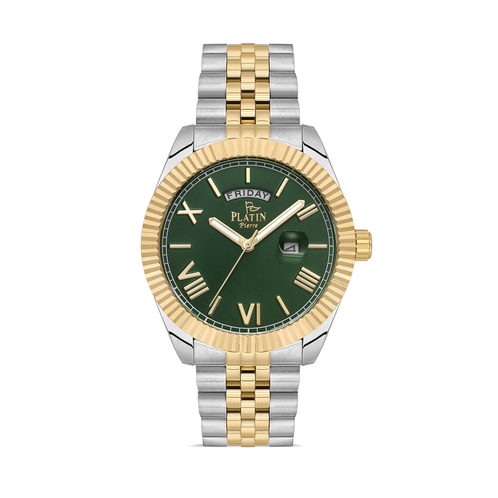 PLATİN PİERRE ERKEK KOL SAATİ