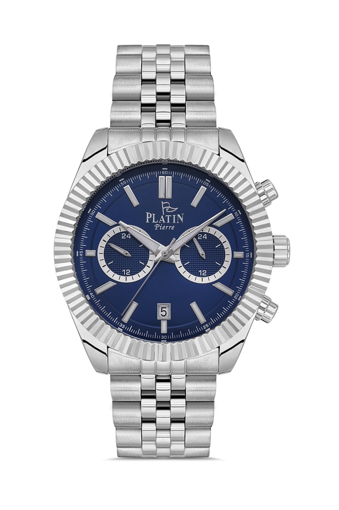 PLATİN PİERRE ERKEK KOL SAATİ