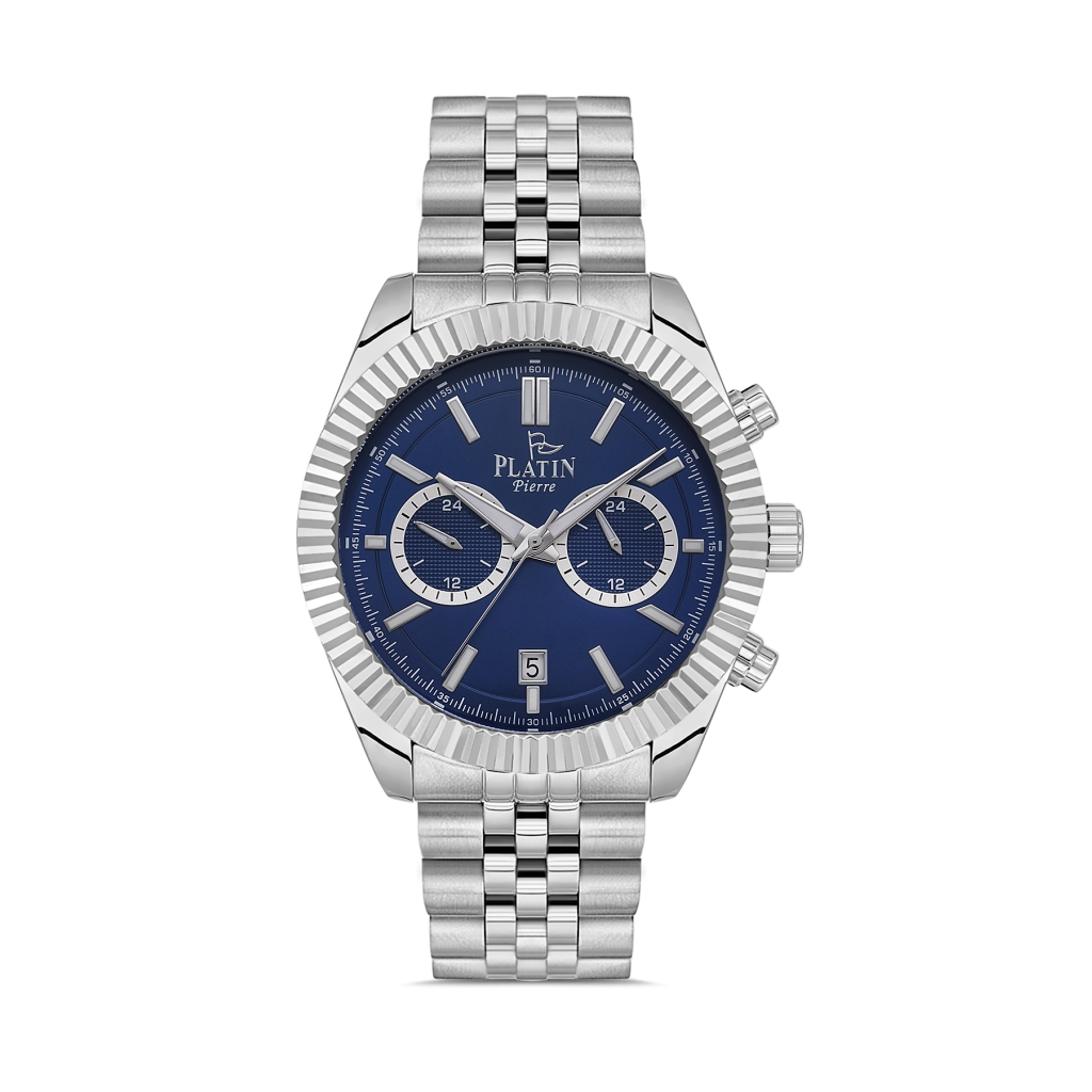 PLATİN PİERRE ERKEK KOL SAATİ