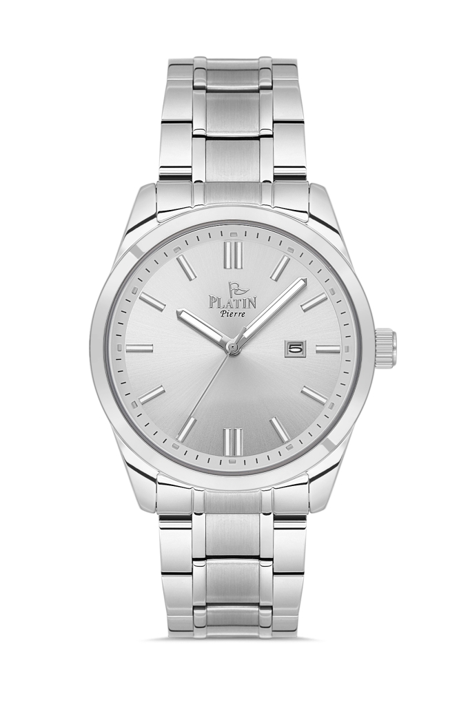 PLATİN PİERRE ERKEK KOL SAATİ