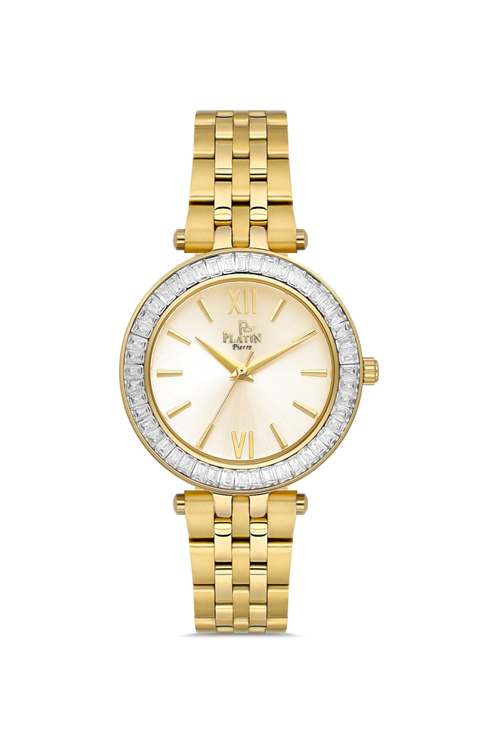 PLATİN PİERRE KADIN KOL SAATİ