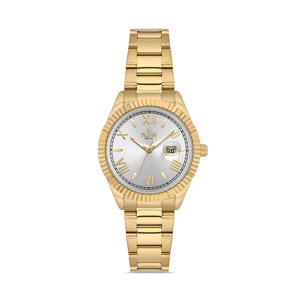 PLATİN PİERRE KADIN KOL SAATİ