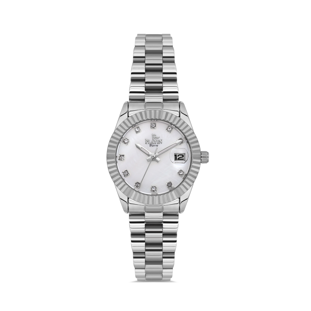 PLATİN PİERRE KADIN KOL SAATİ
