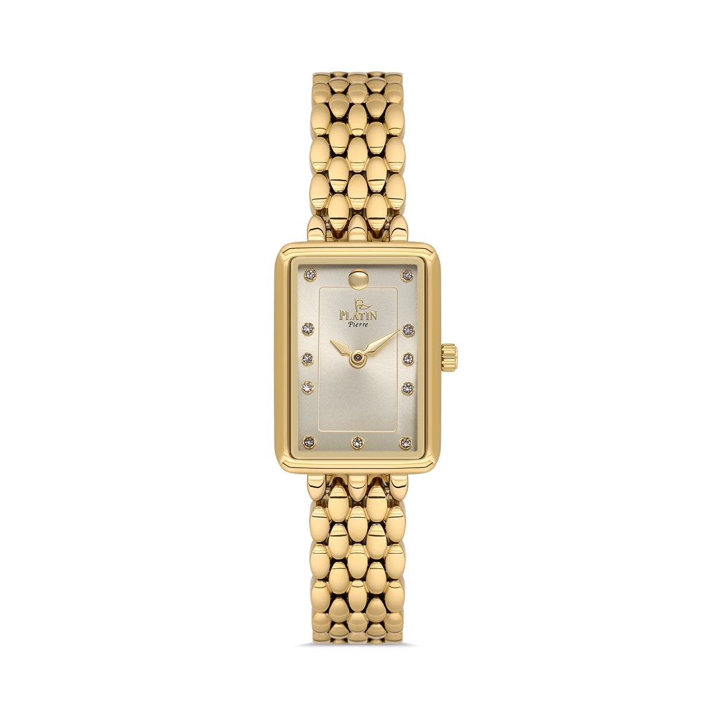 PLATİN PİERRE KADIN KOL SAATİ