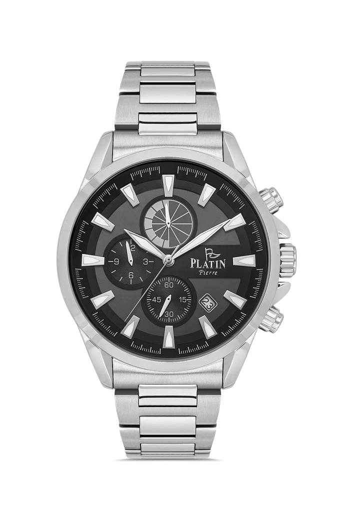 PLATİN PİERRE ERKEK KOL SAATİ