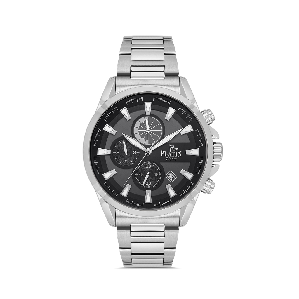 PLATİN PİERRE ERKEK KOL SAATİ