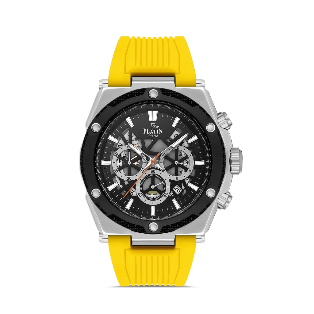 PLATİN PİERRE ERKEK KOL SAATİ